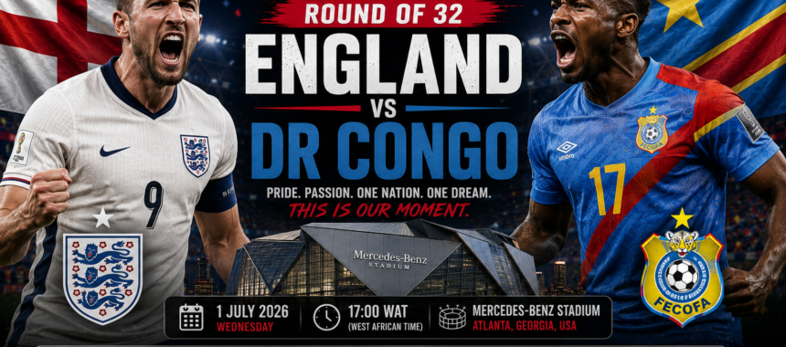 England vs DR Congo Prediction, Team News, Lineups & World Cup 2026 Preview