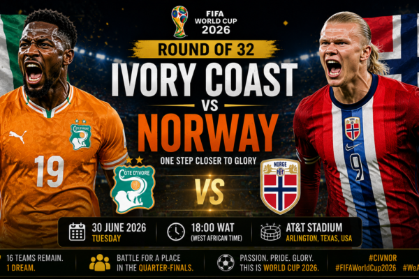 Ivory Coast vs Norway Prediction, Team News, Lineups & World Cup 2026 Preview
