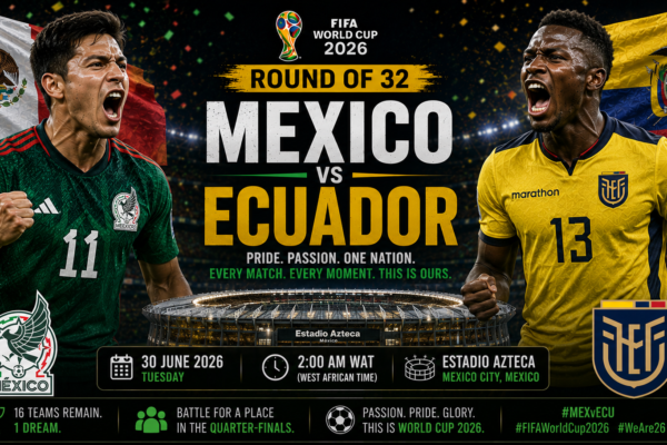 Mexico vs Ecuador Prediction, Team News, Lineups & World Cup 2026 Preview